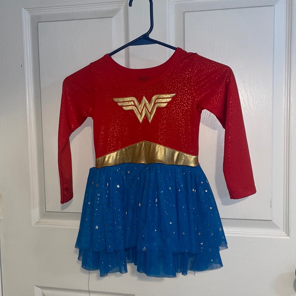Girls 4T wonder woman dress